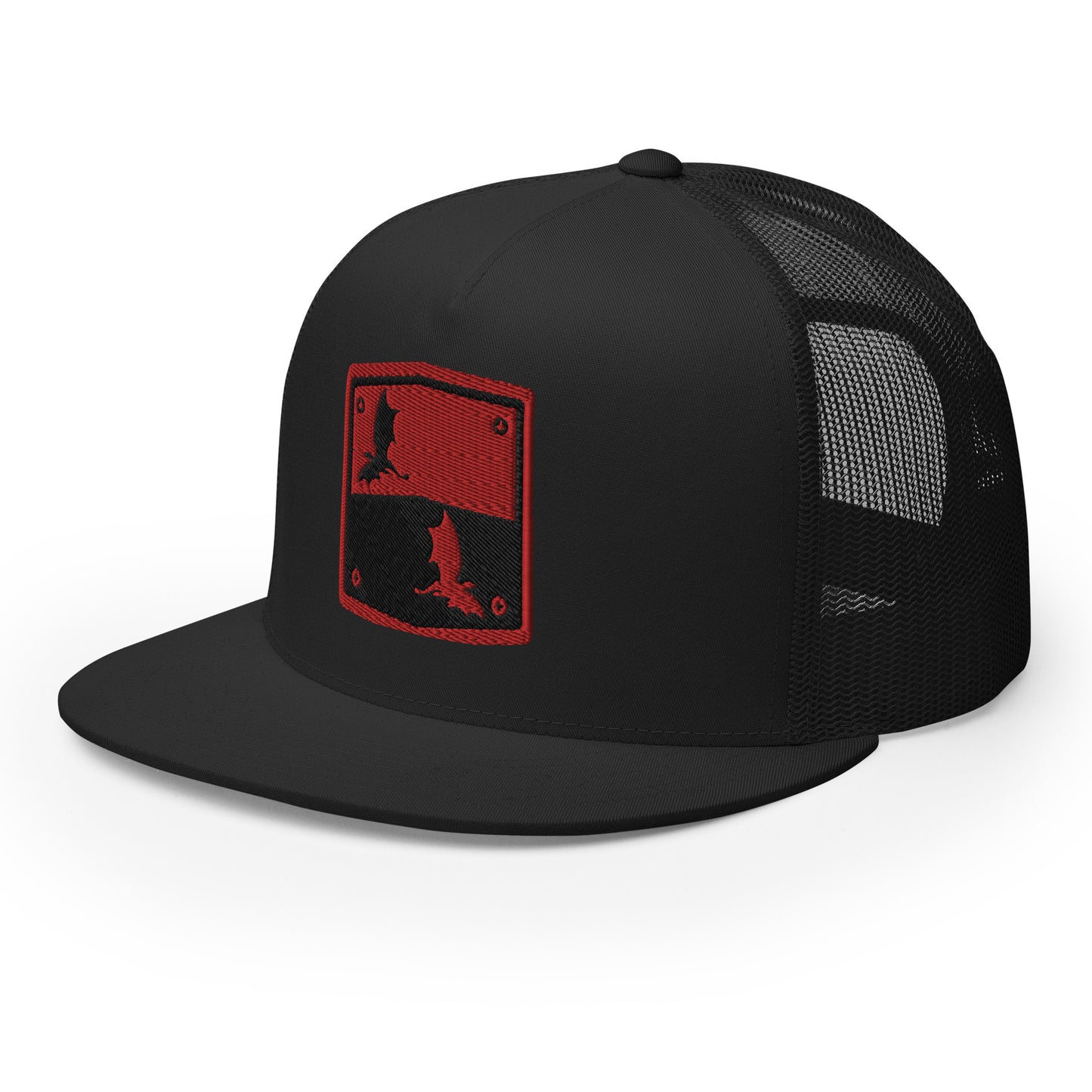 The Royal Red Trucker Cap