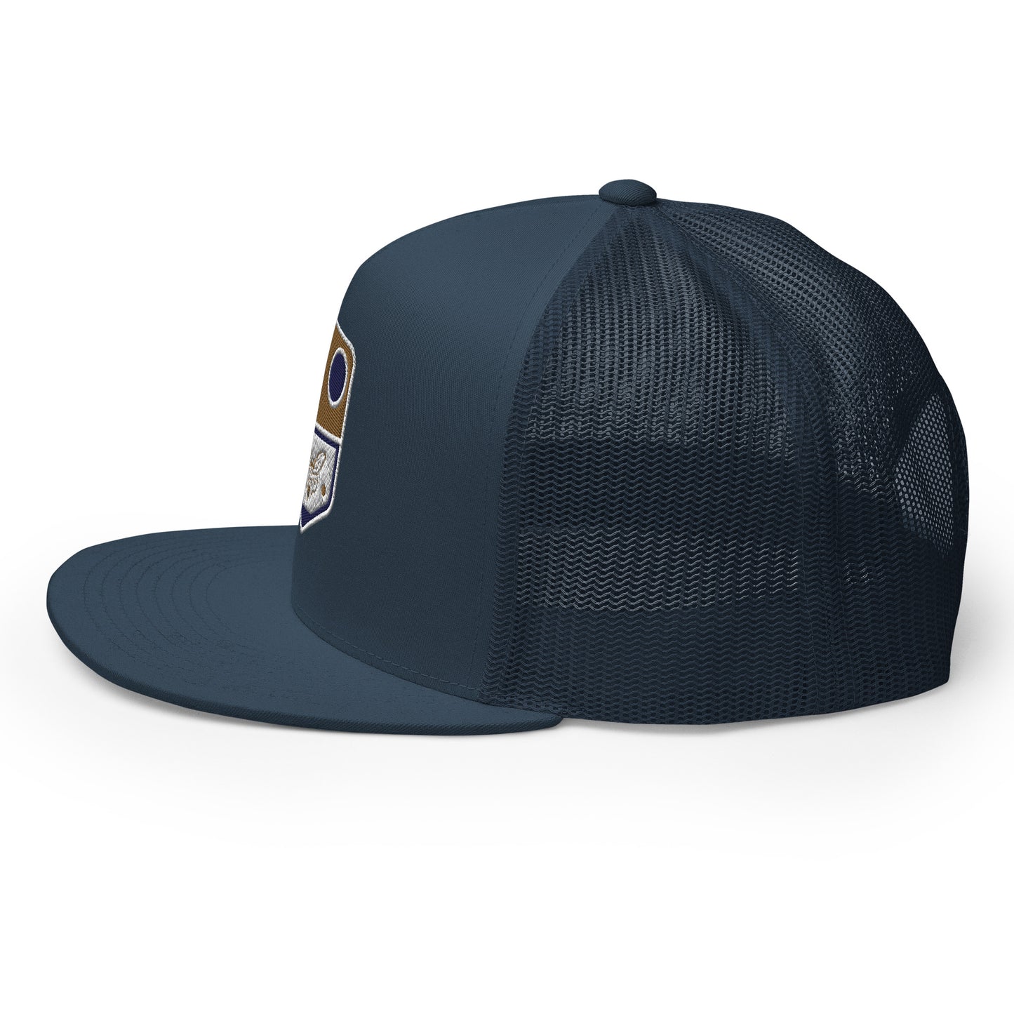 The Blue-Banded Trucker Cap