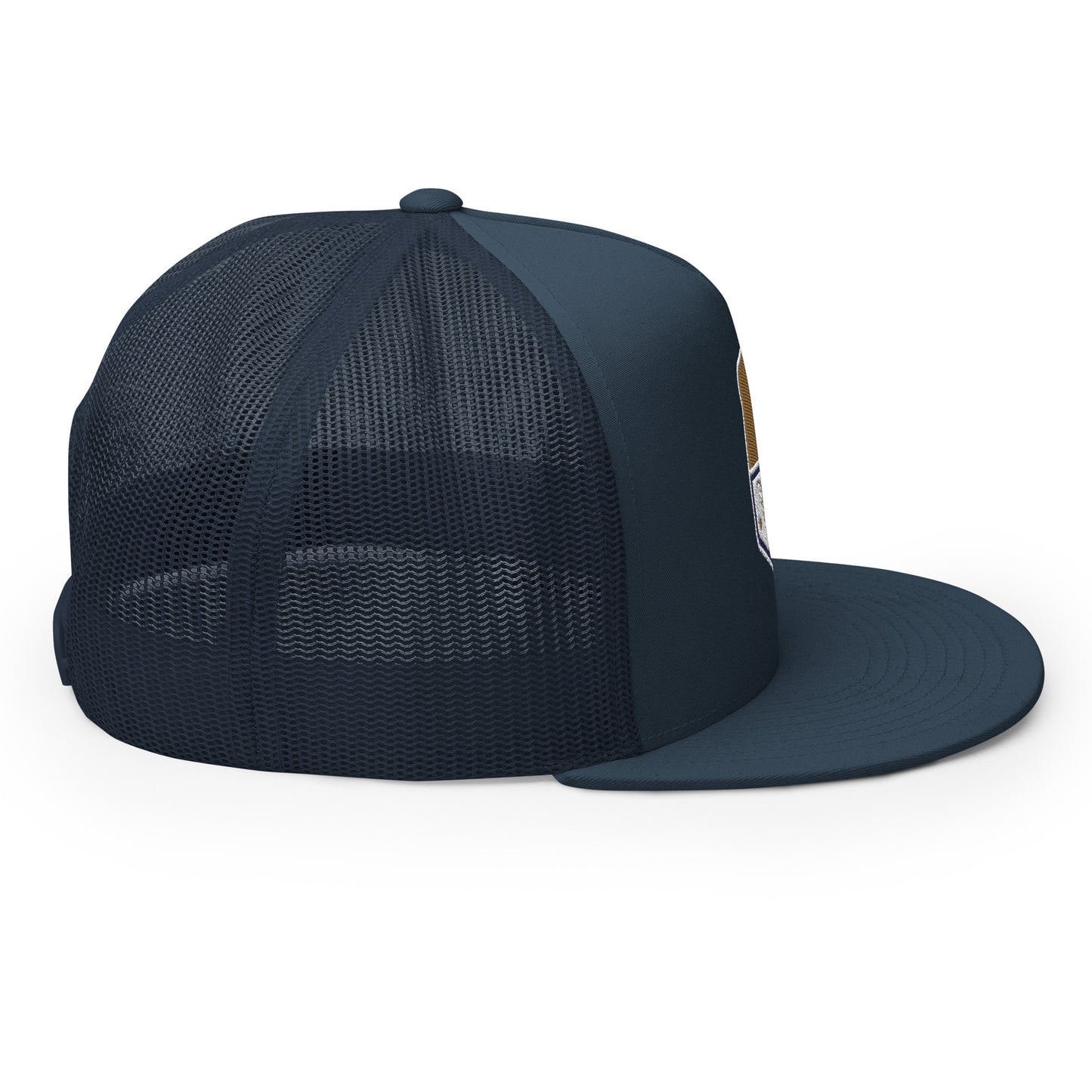 The Blue-Banded Trucker Cap