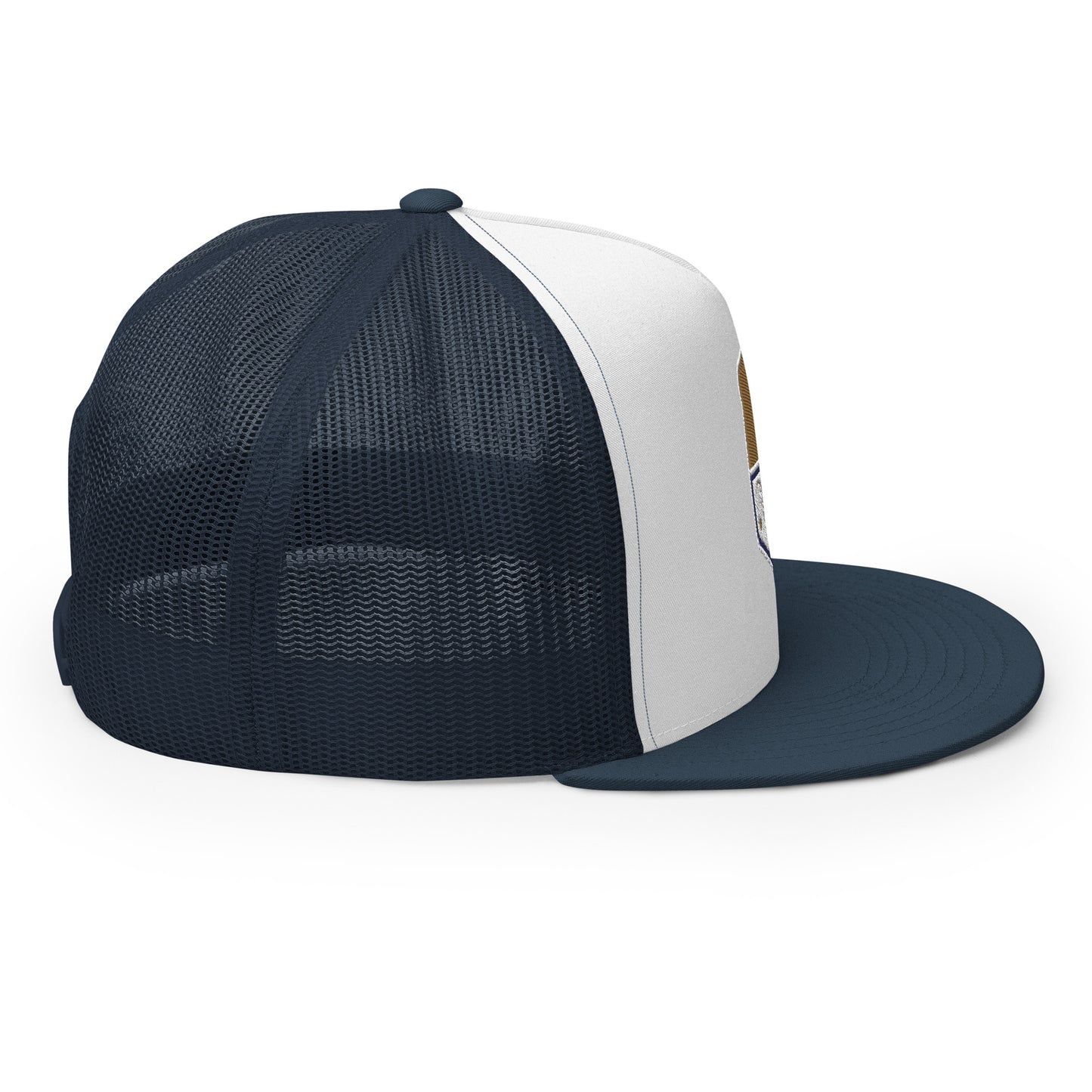 The Blue-Banded Trucker Cap