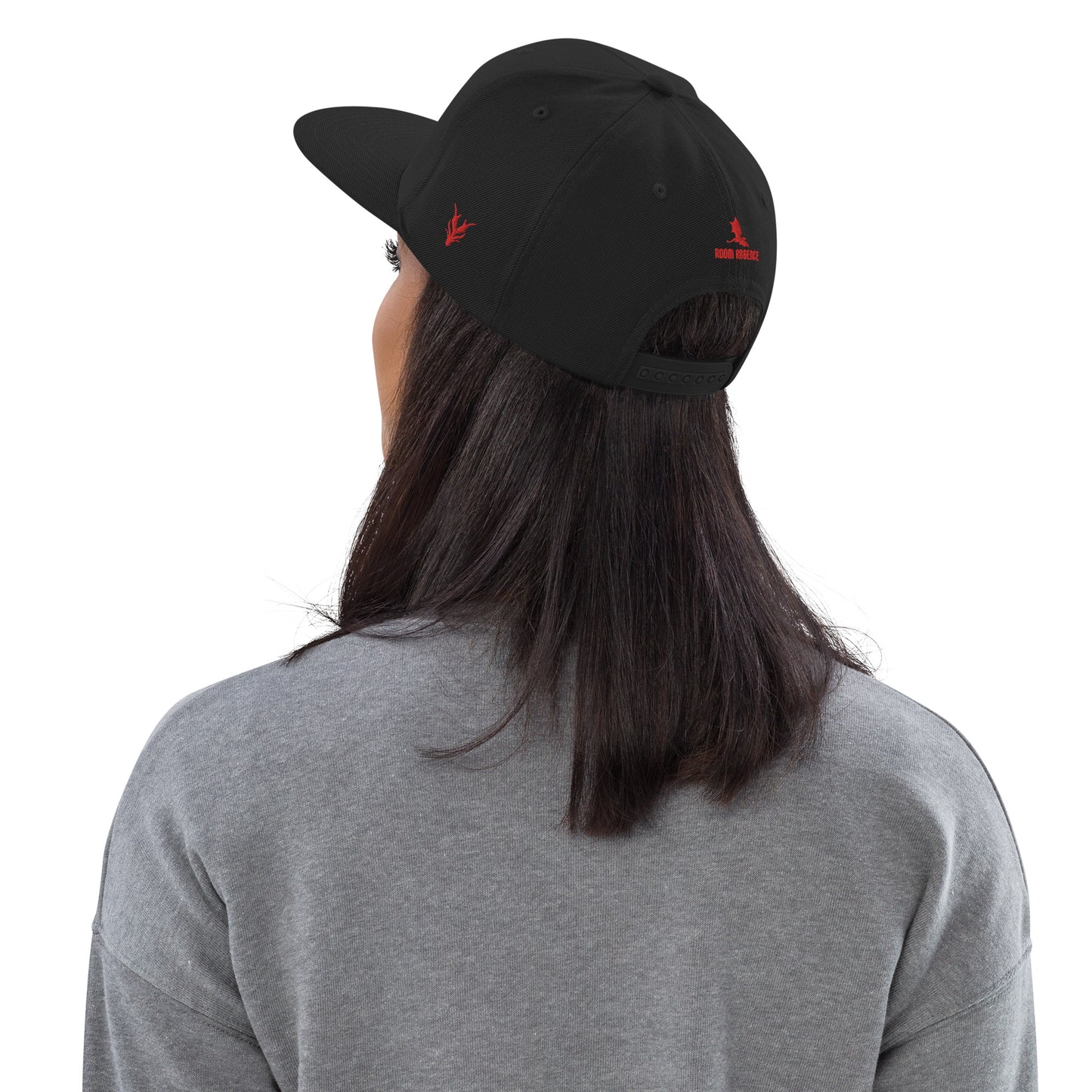 The Crow Red Snapback Hat