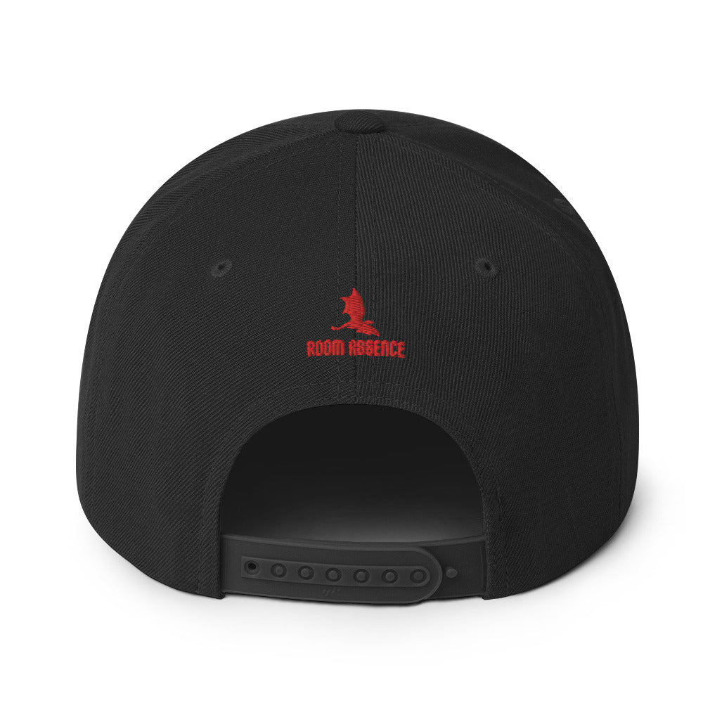 The Crow Red Snapback Hat