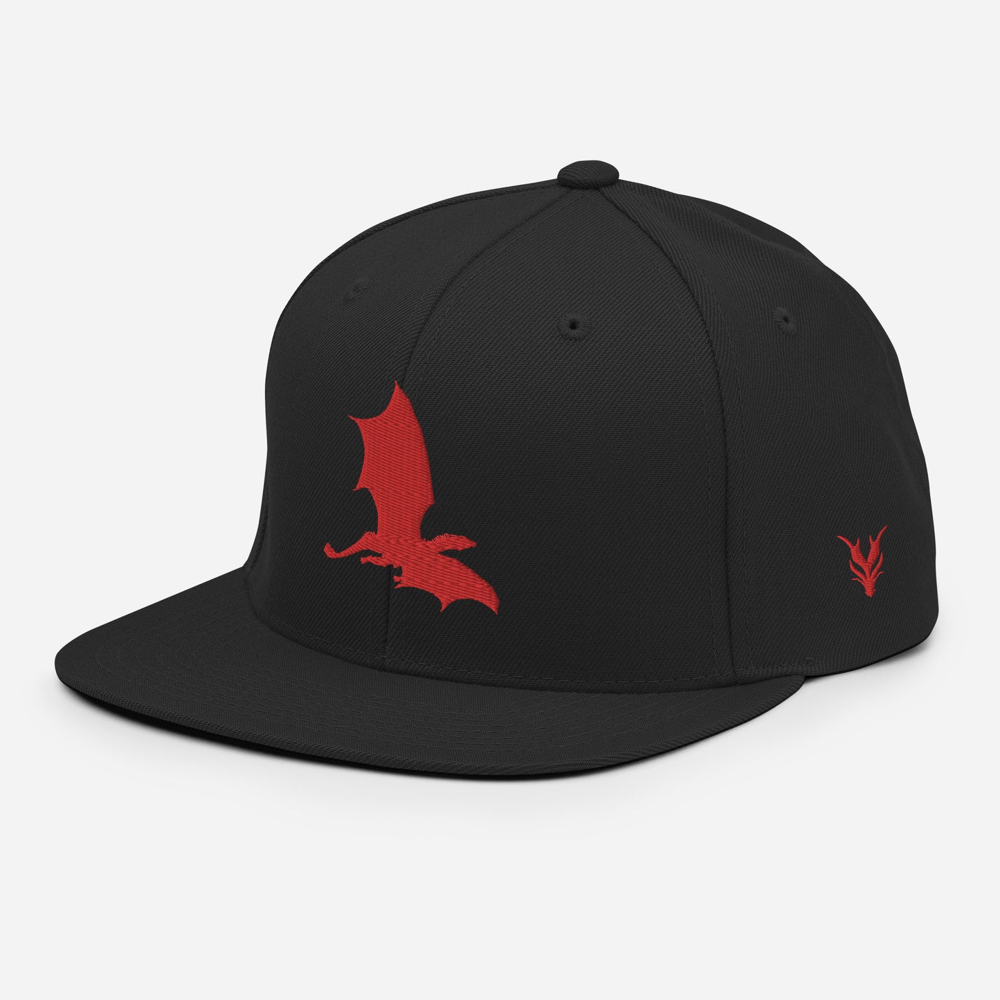 Red Dragon Snapback Hat