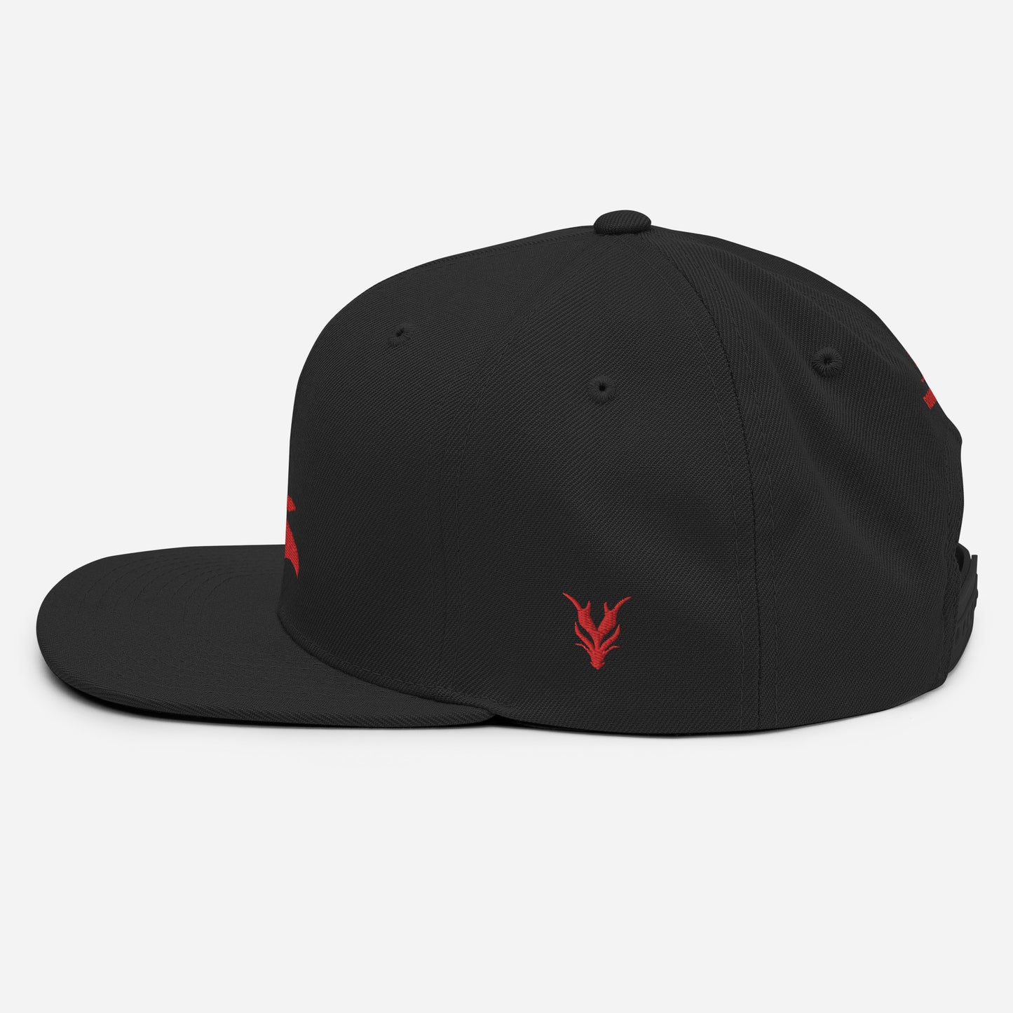 Red Dragon Snapback Hat