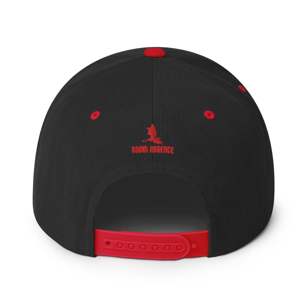 The Crow Red Snapback Hat