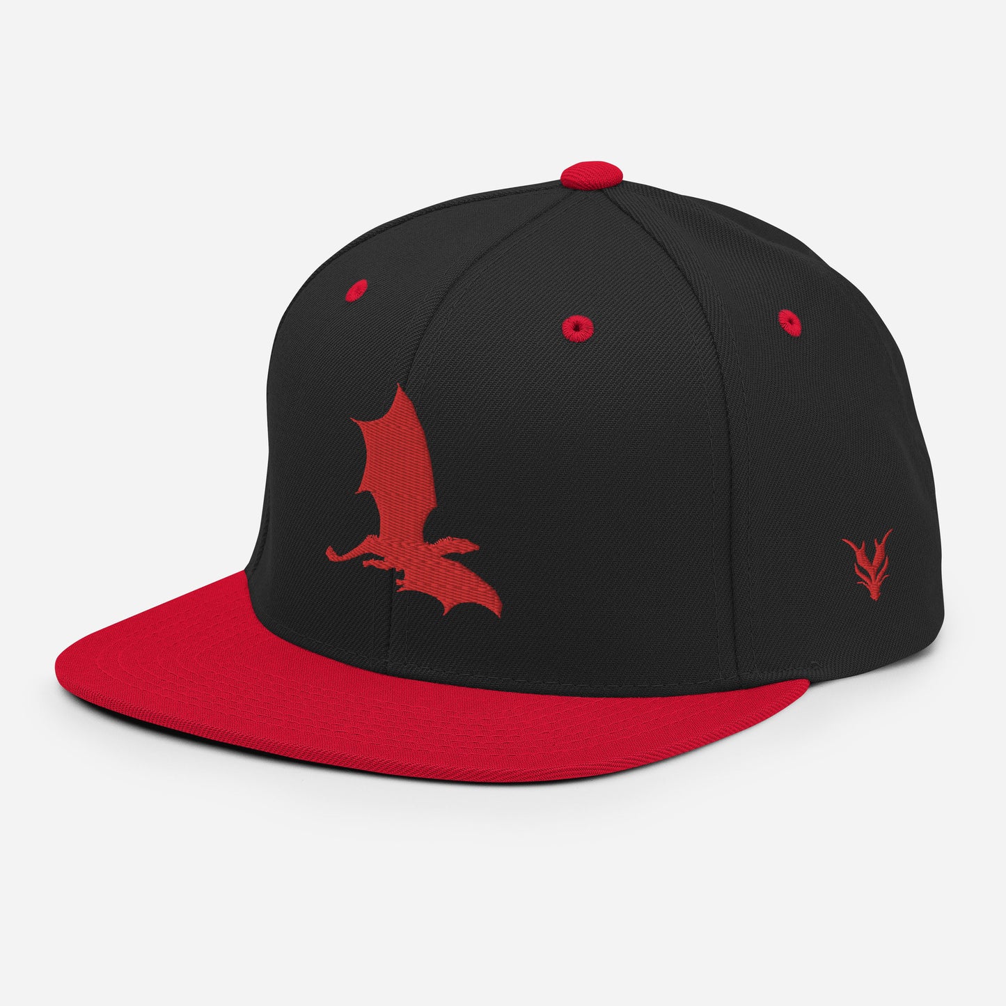 Red Dragon Snapback Hat