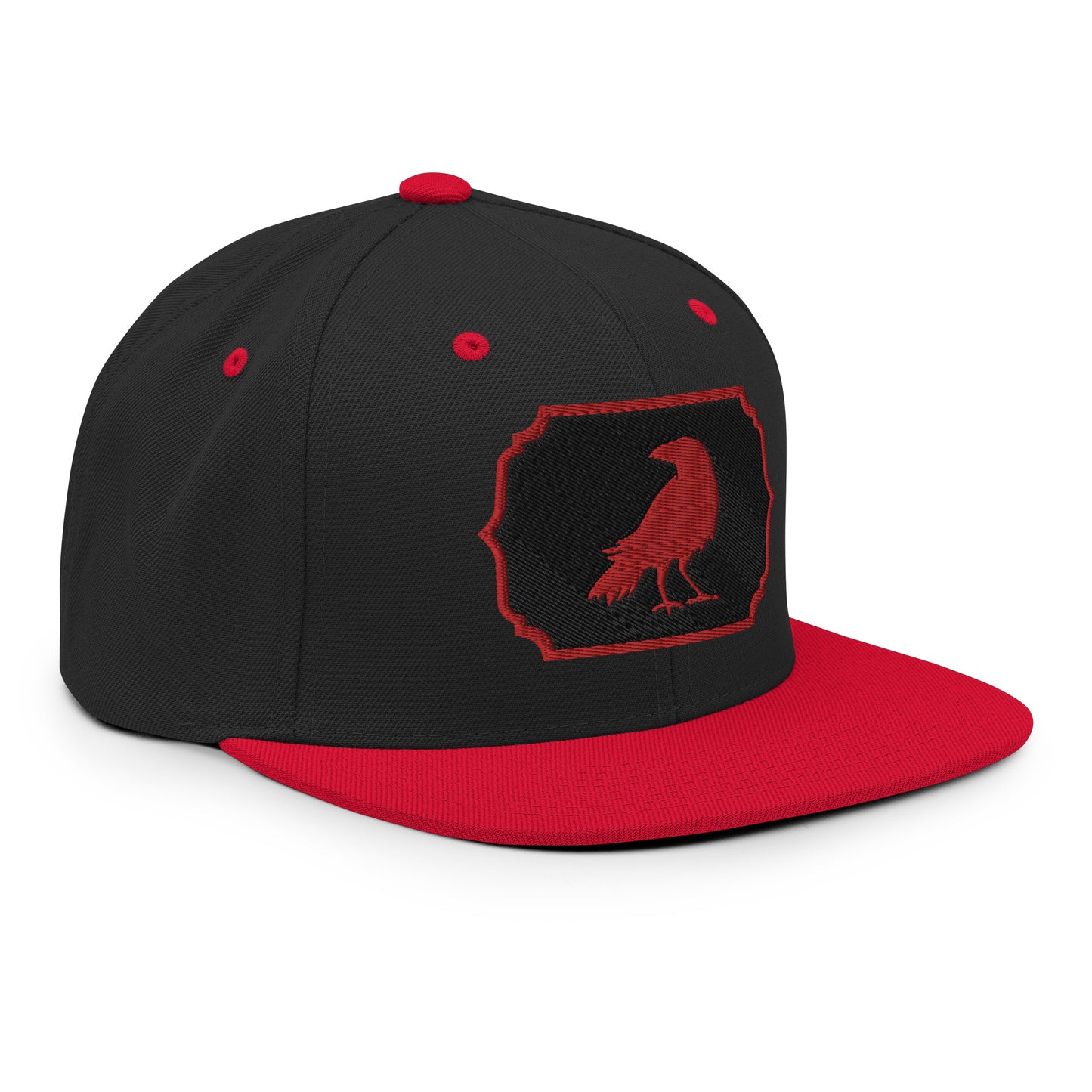 The Crow Red Snapback Hat