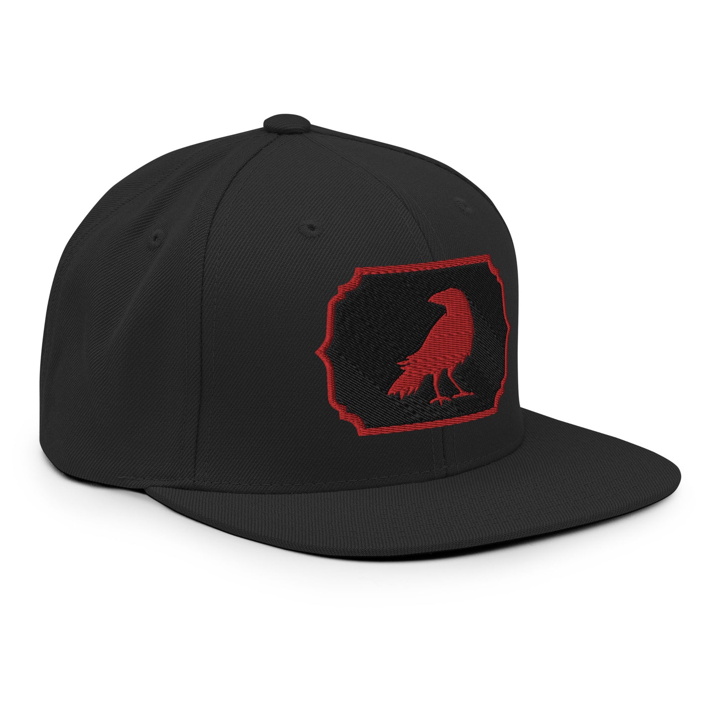 The Crow Red Snapback Hat