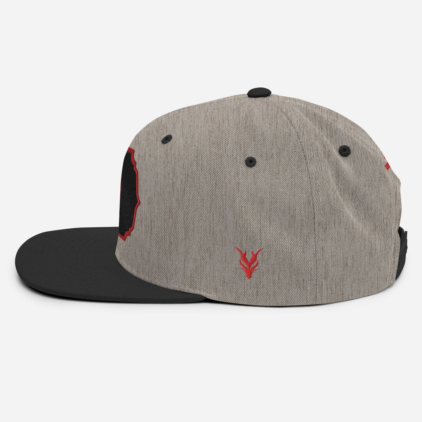 The Crow Red Snapback Hat