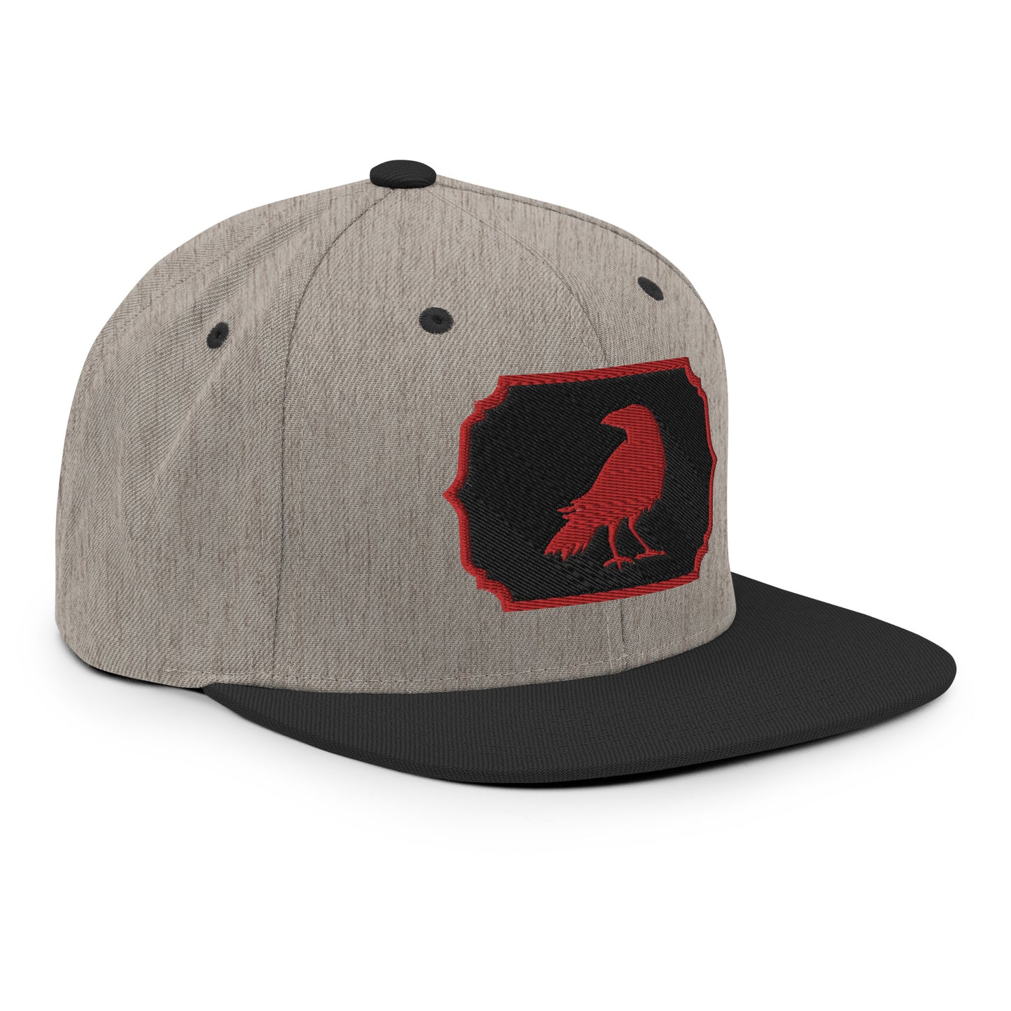 The Crow Red Snapback Hat