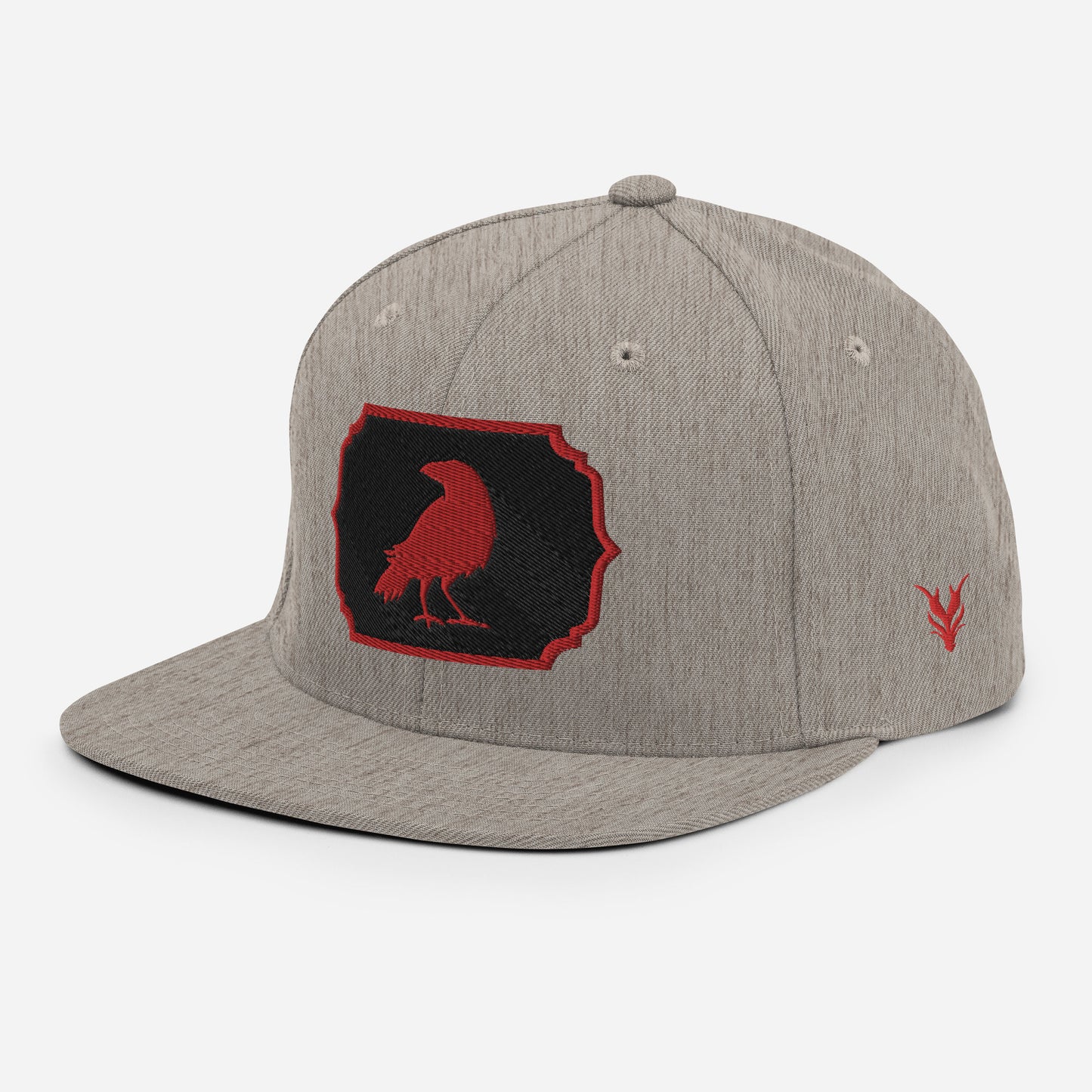 The Crow Red Snapback Hat