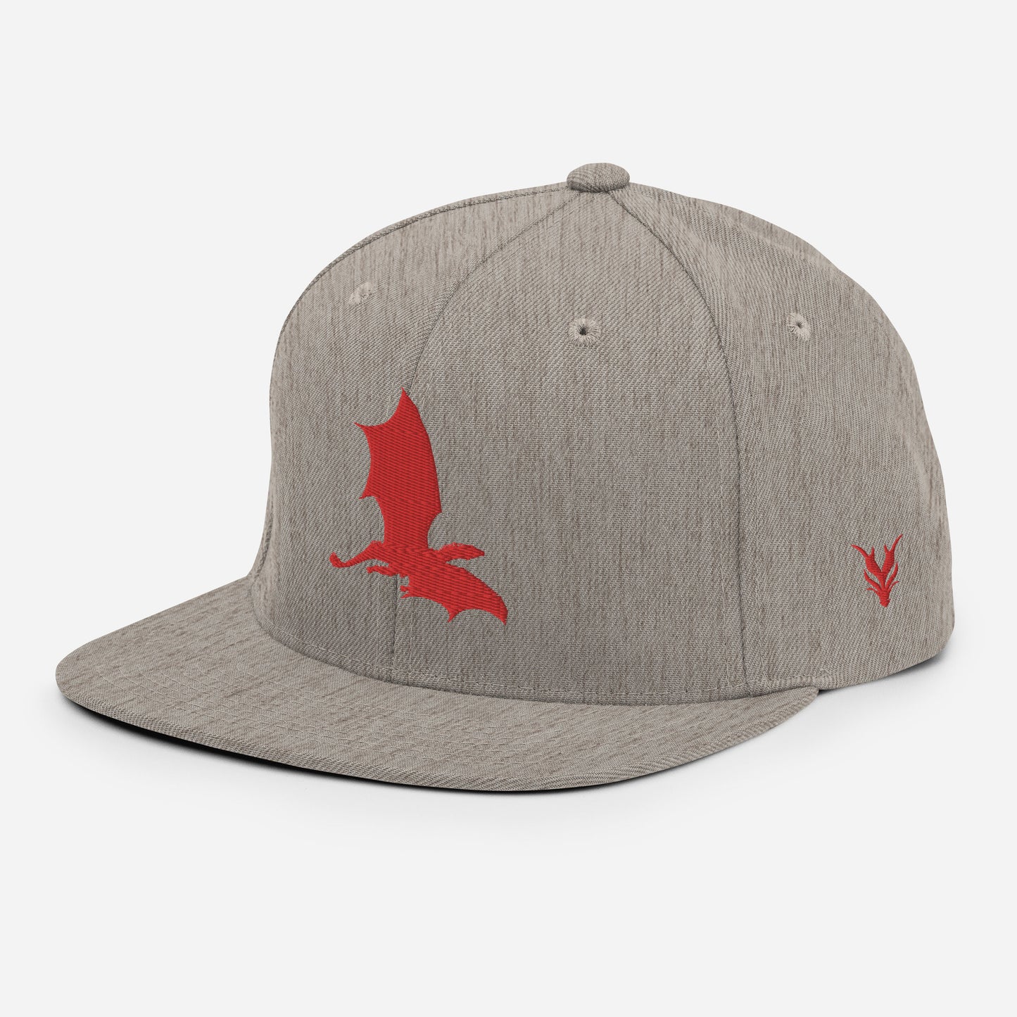 Red Dragon Snapback Hat