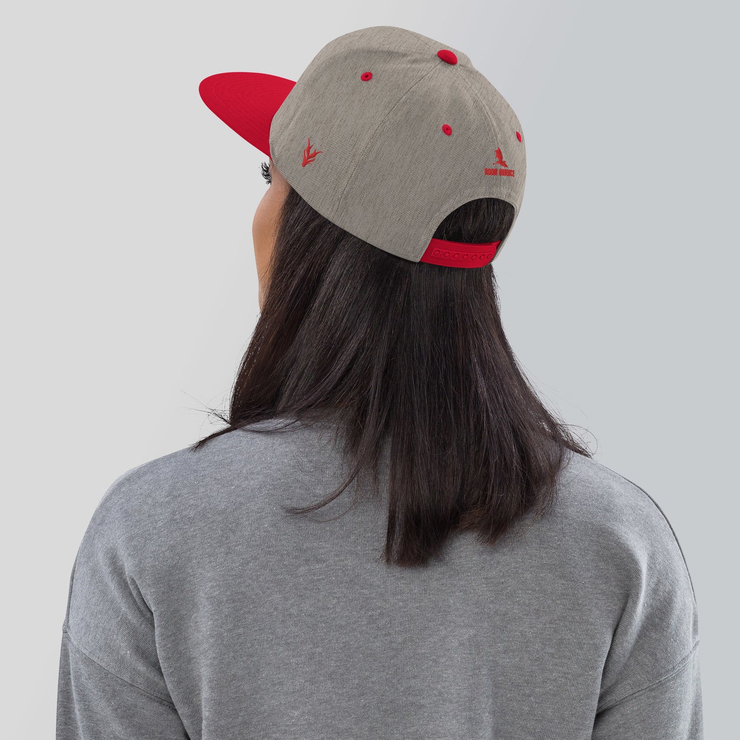 The Crow Red Snapback Hat