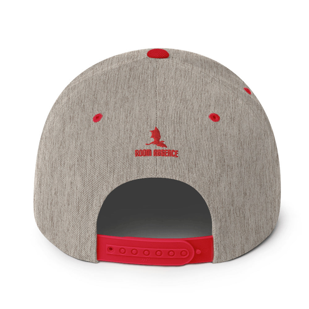 Red Dragon Snapback Hat