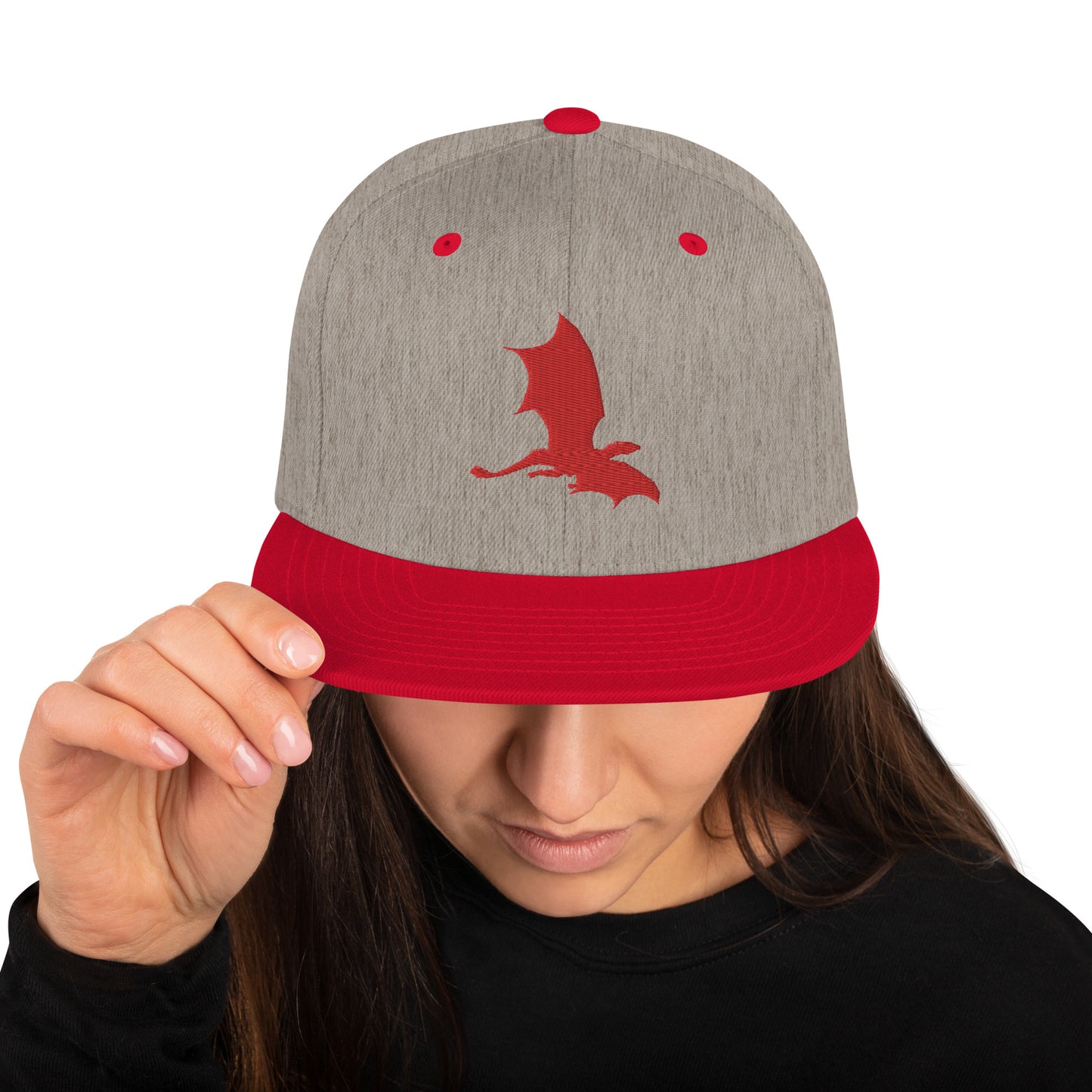 Red Dragon Snapback Hat