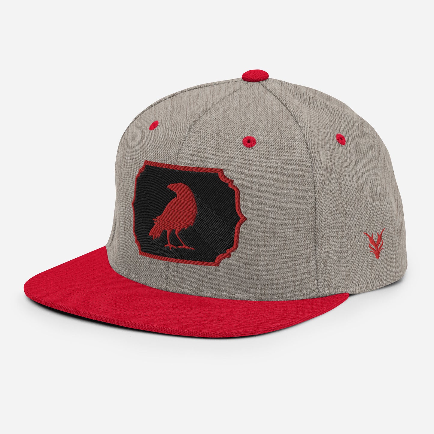 The Crow Red Snapback Hat