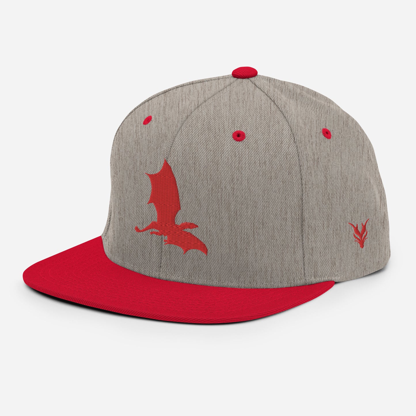 Red Dragon Snapback Hat