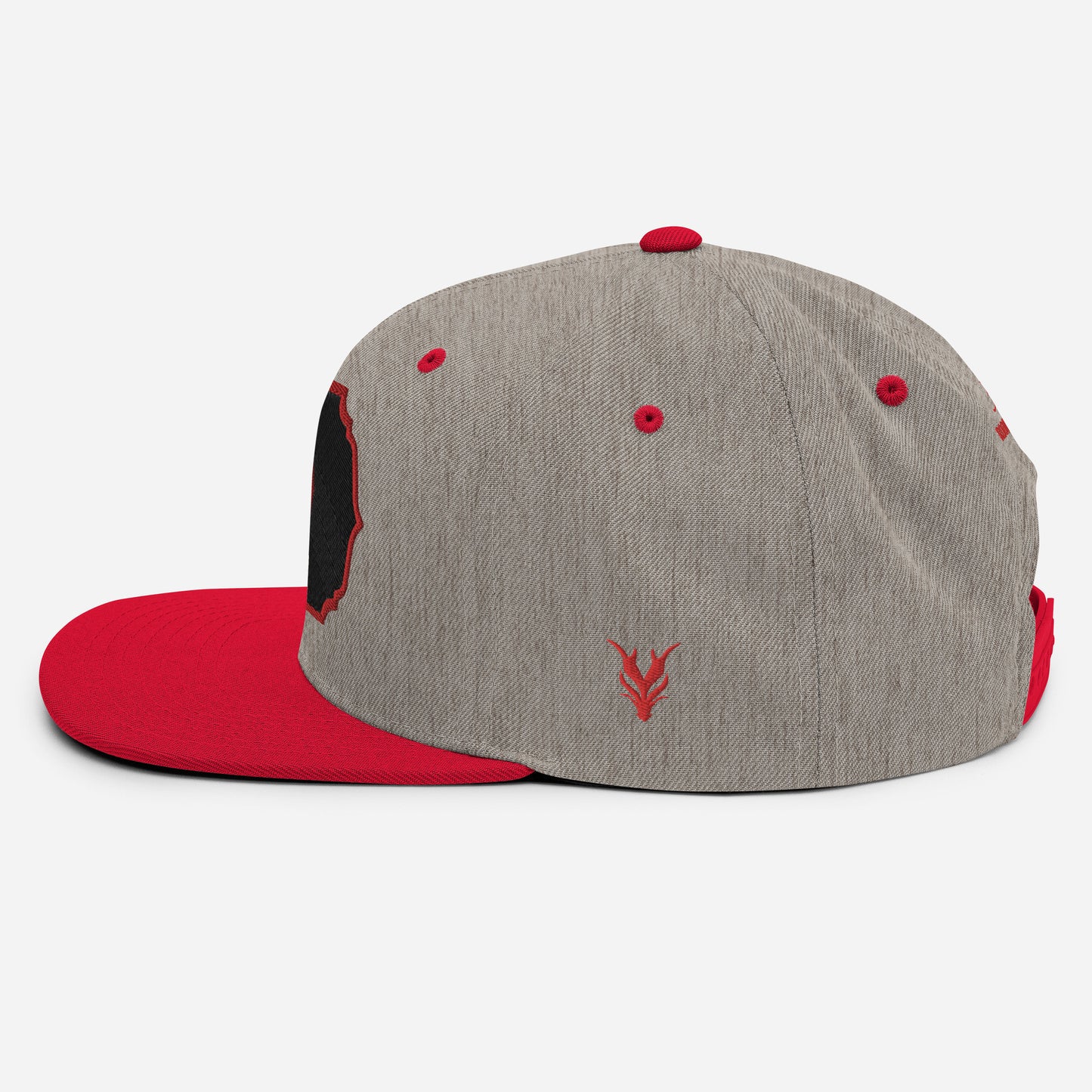 The Crow Red Snapback Hat