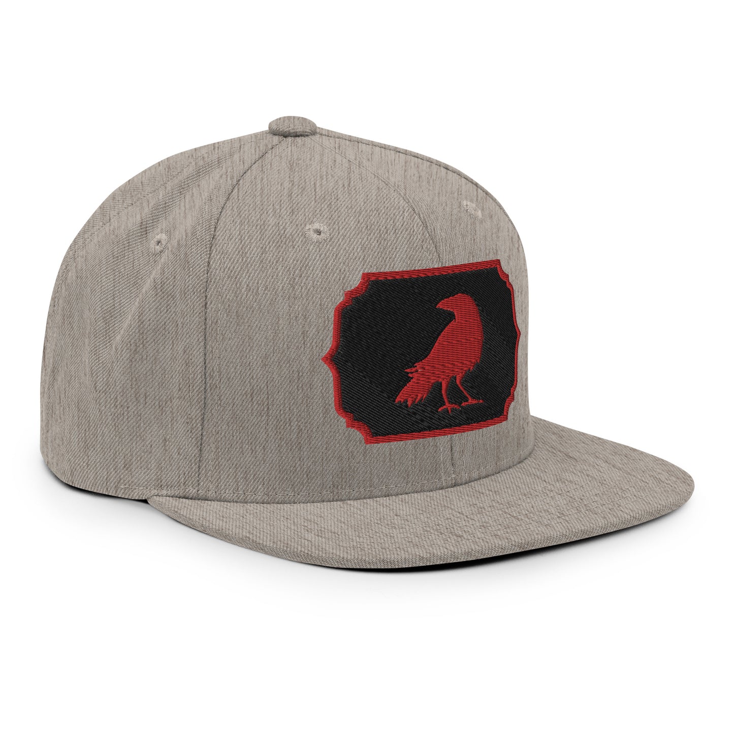 The Crow Red Snapback Hat