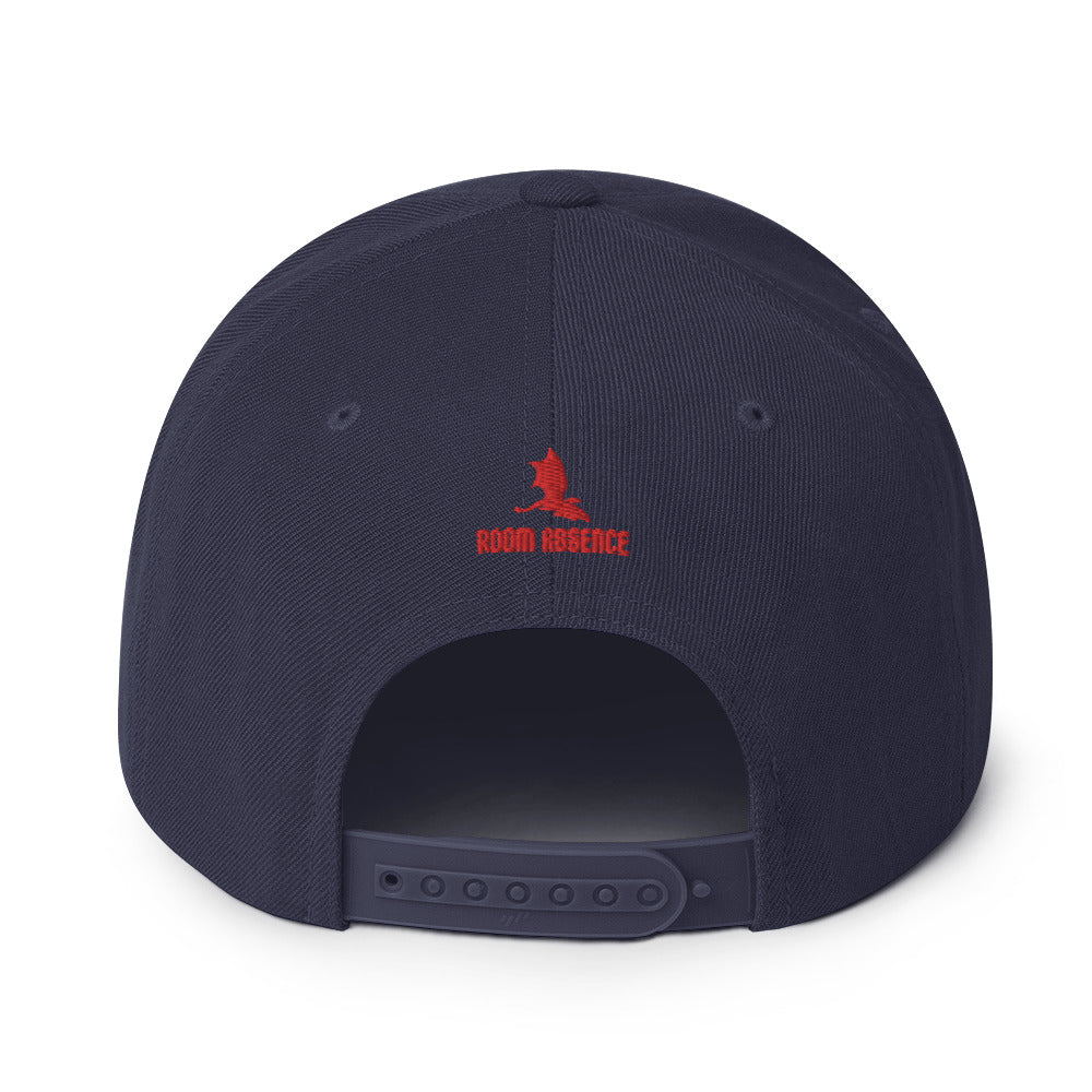 The Crow Red Snapback Hat