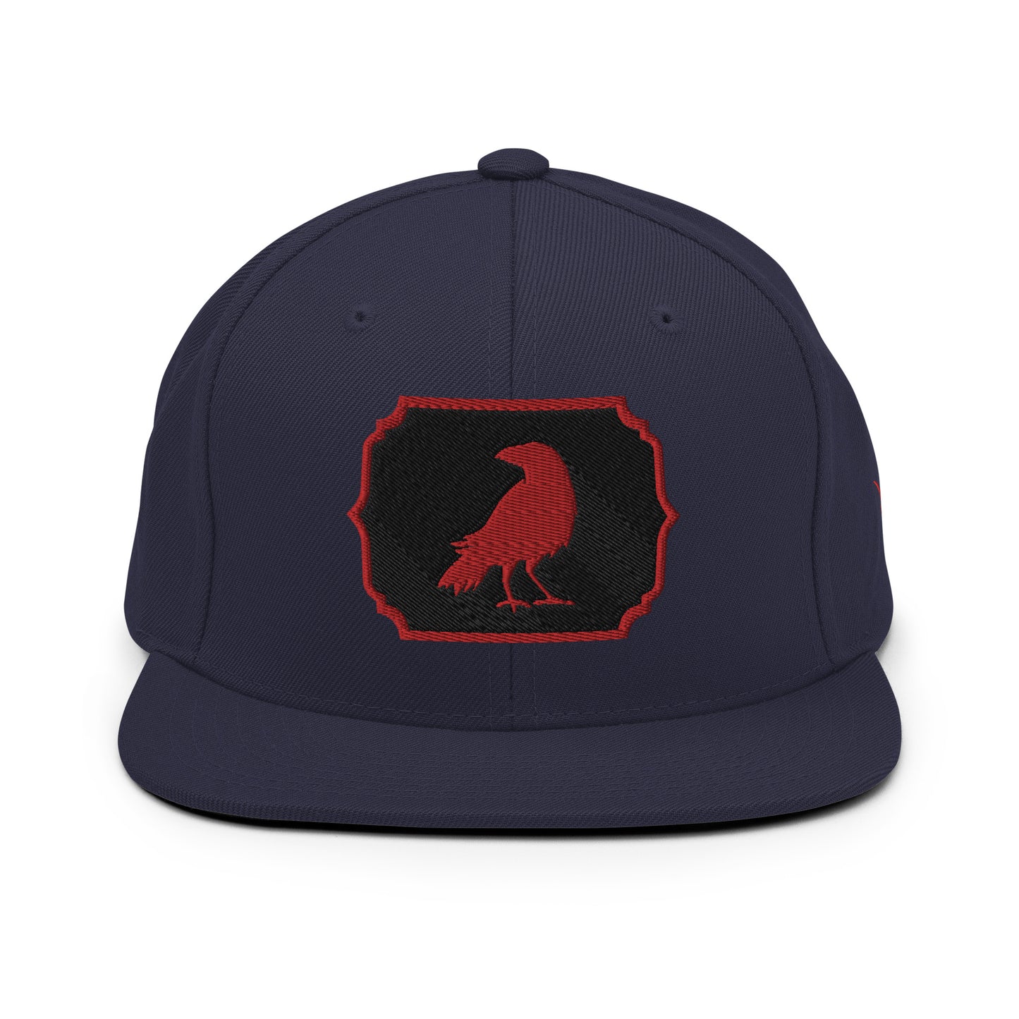 The Crow Red Snapback Hat