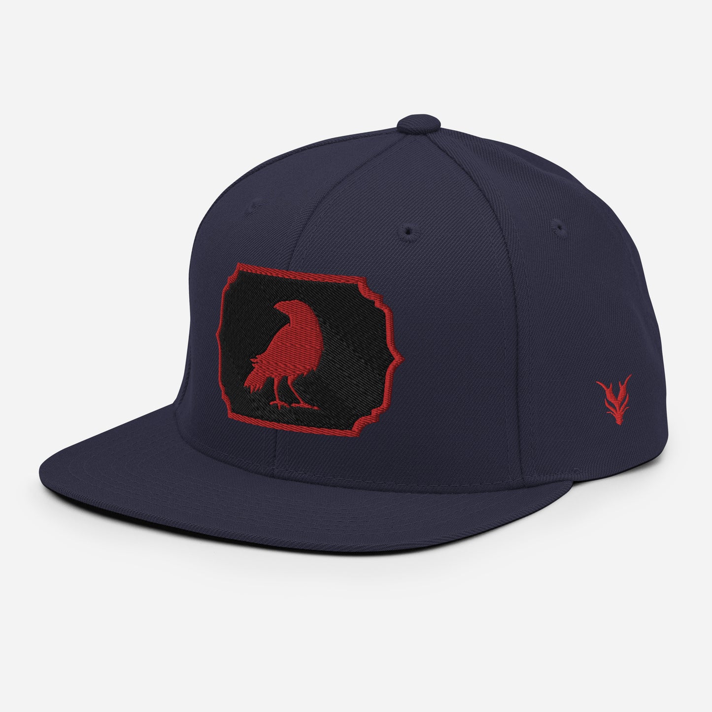 The Crow Red Snapback Hat