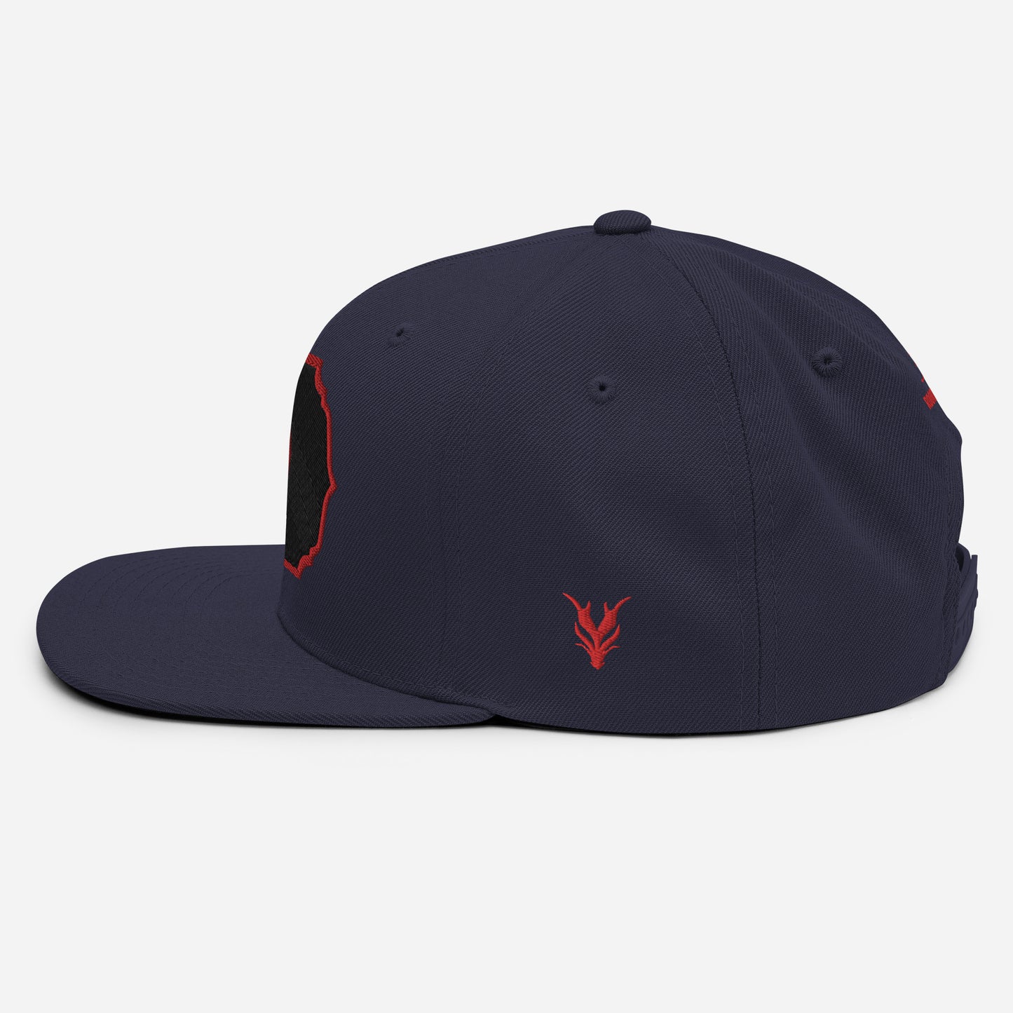 The Crow Red Snapback Hat